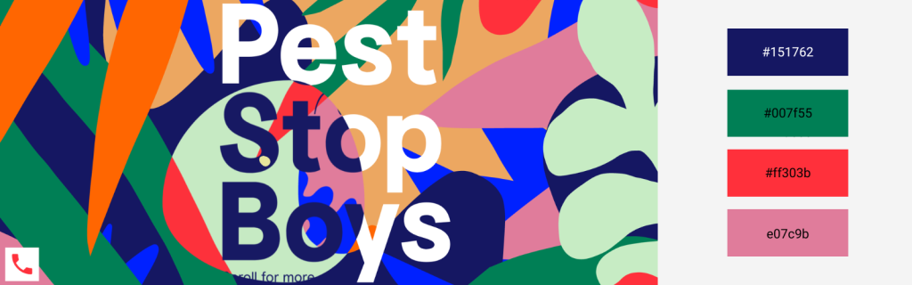 Complete Guide To Website Color Schemes: Psychology & Examples 21 An example of a website with multicolor combination