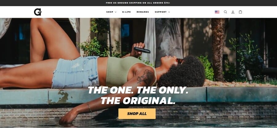 How Digital Silk Boosted Clients' ROI With Web Design In 2024 5 G Pen website screenshot