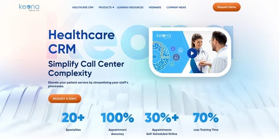 How Digital Silk Boosted Clients' ROI With Web Design In 2024 8 Keona Health website screenshot