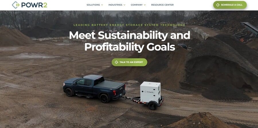 How Digital Silk Boosted Clients' ROI With Web Design In 2024 1 POWR2 website screenshot