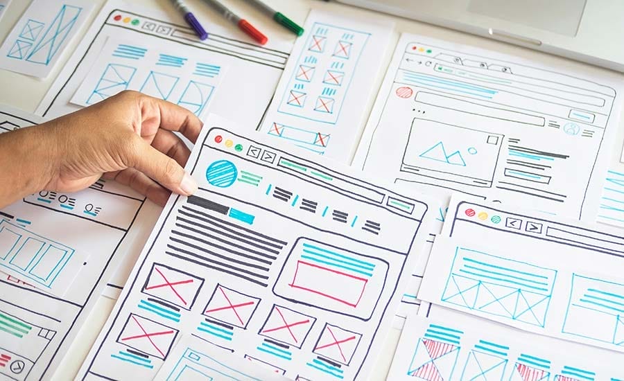 What Is A Wireframe In Web Design? 1 Low-fidelity wireframe