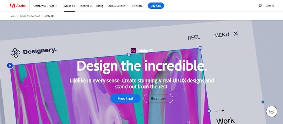 What Is A Wireframe In Web Design? 6 Adobe homepage