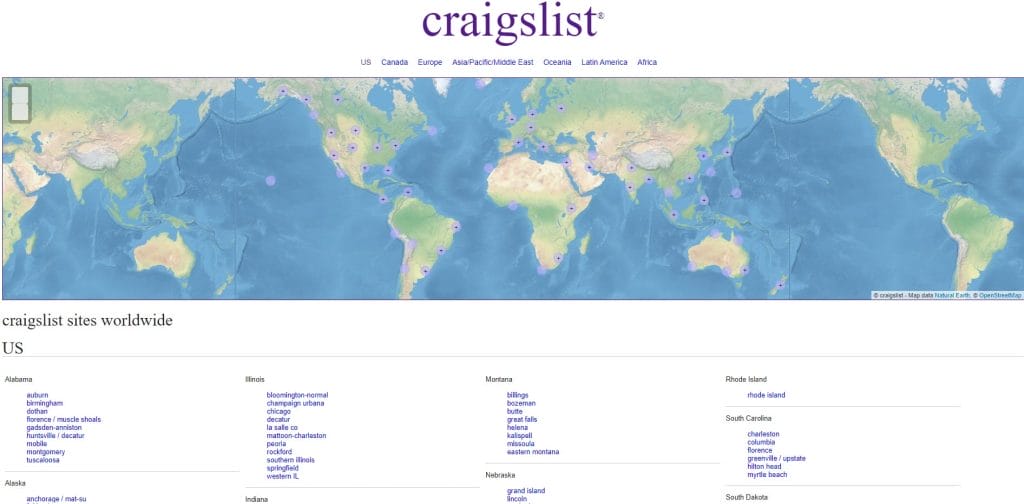 Why Having A Good Website Design Is Still Important In 2026 1 Craigslist website screenshot