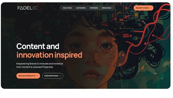 AI SEO Company 41 Fadel website screenshot