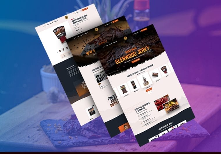 Home Page - NEW 192 glenwood jerky homepage portfolio