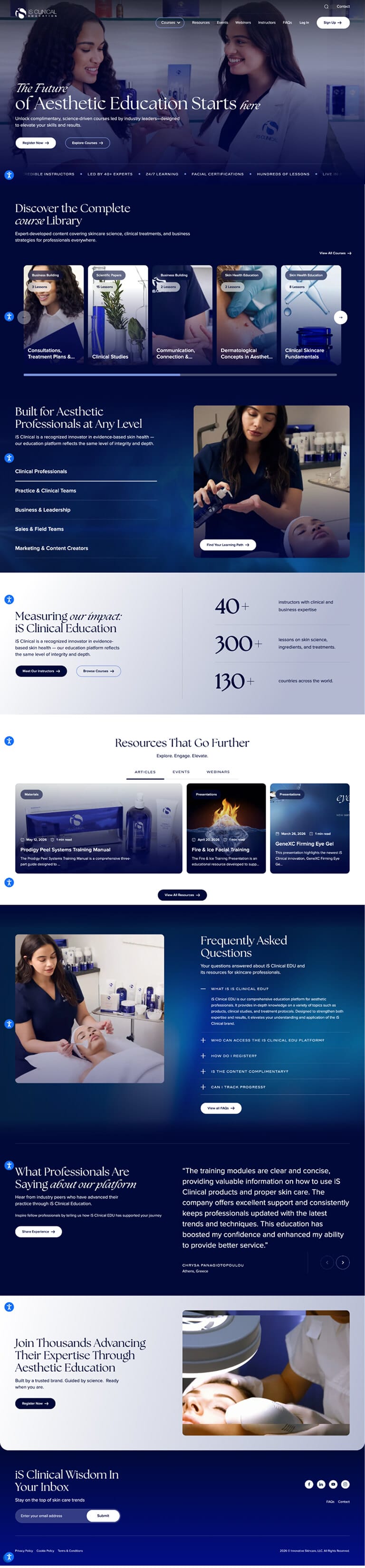 Home Page - NEW 127 Global Learning Platform Optimization