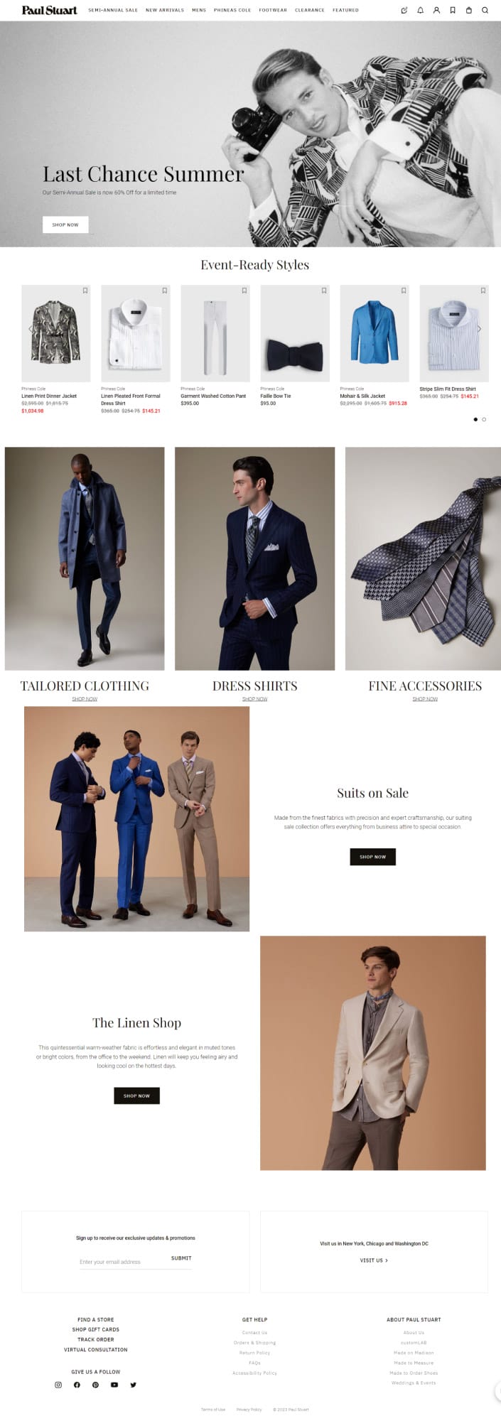 Home Page - NEW 235 Redefining Luxury Retail Online