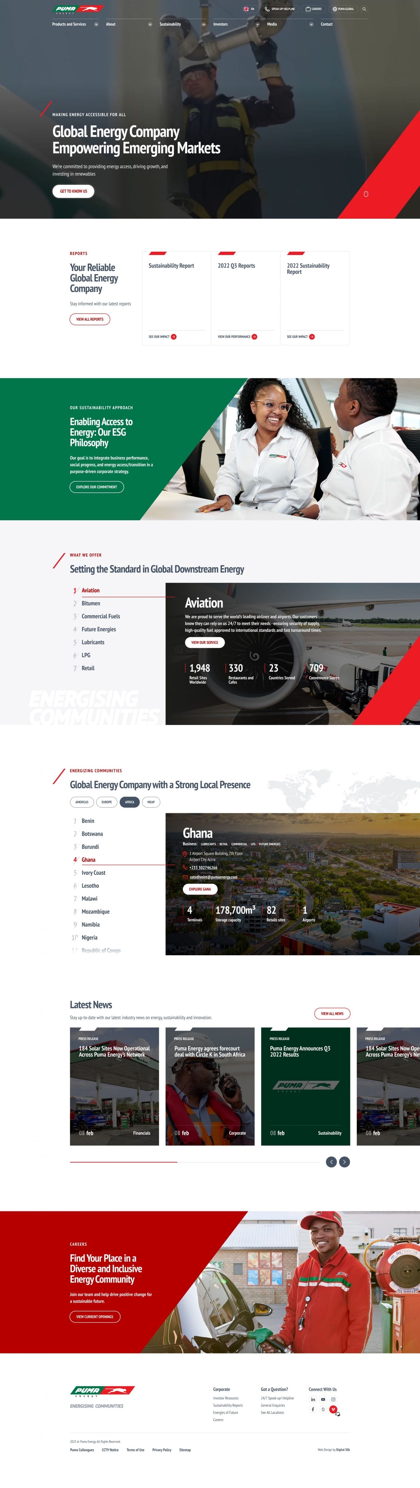 Home Page - NEW 100 Enhancing Digital Experience & Visibility Through Redesign