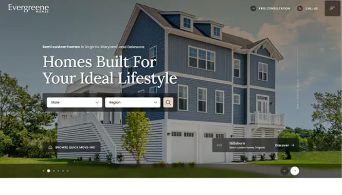 Real Estate Website Design 49 real-estate-web-design-evergreene-homes