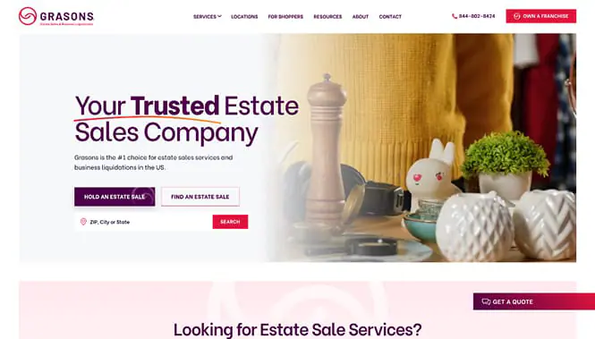 Real Estate Website Design 47 real estate page