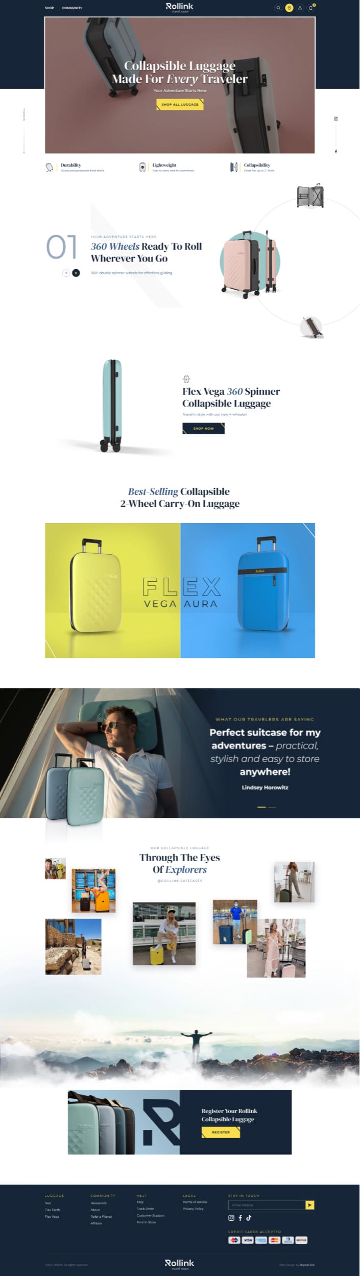 Home Page - NEW 145 500% Revenue Growth With Custom eCommerce Design