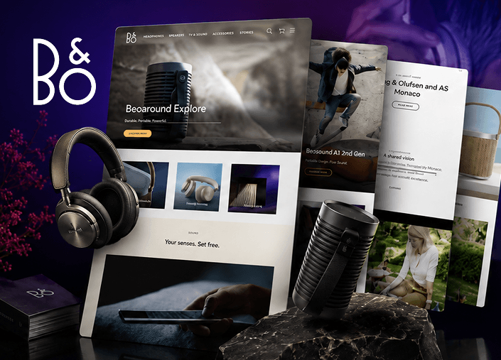 Bang&Olufsen portfolio image