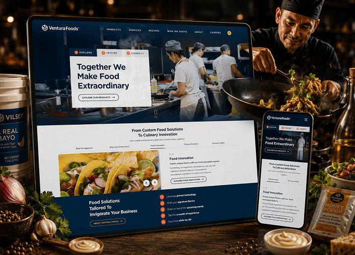 Ventura Foods portfolio image new