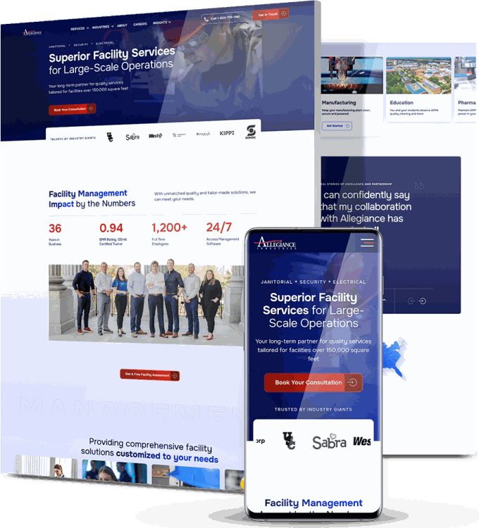 Allegiance Industries Hero Image - Case Study - Optimized