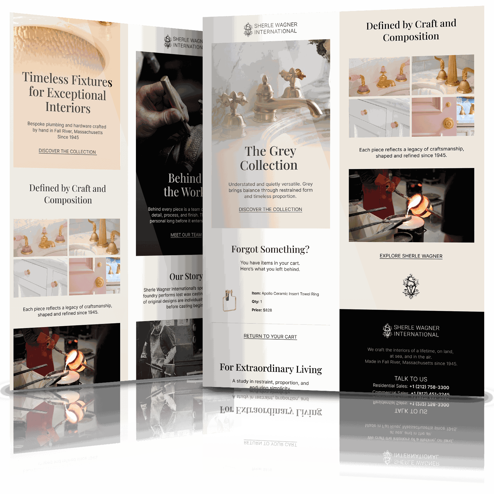 Sherle Wagner Email Marketing Services - Optimized