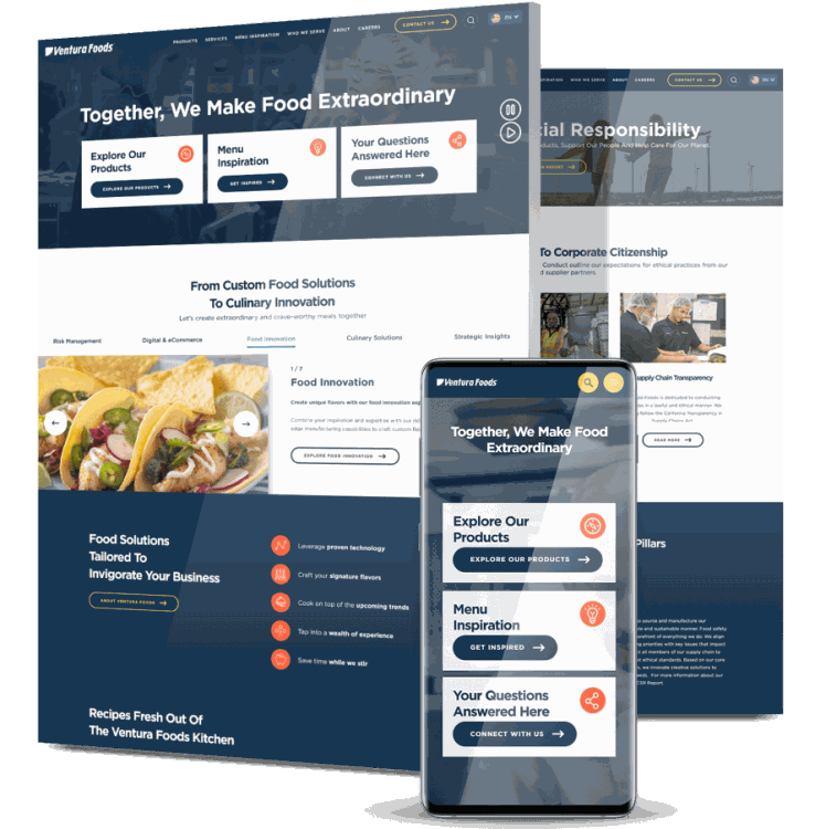 Ventura Foods Case Study Hero Image