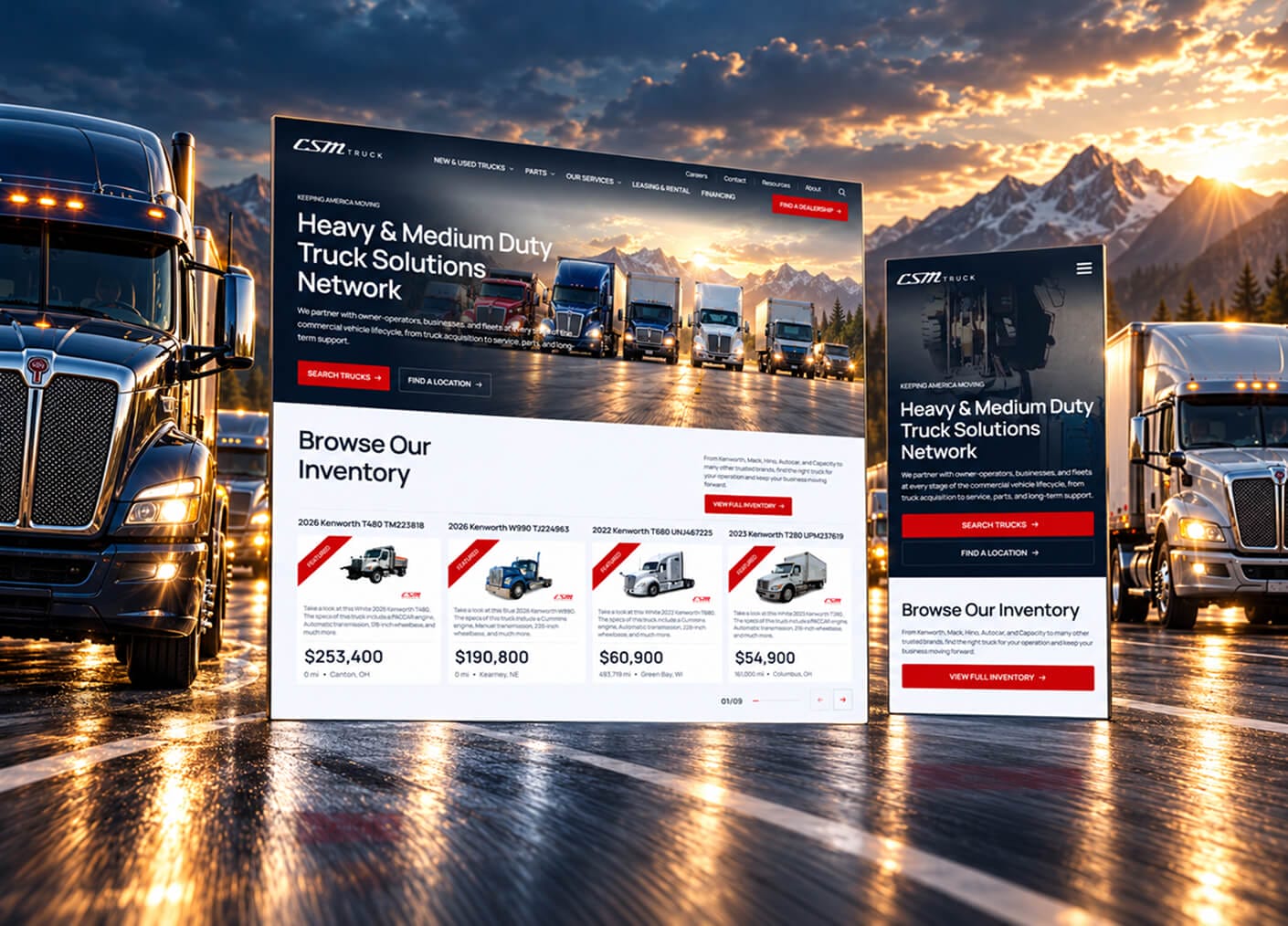 CSM Truck Portfolio